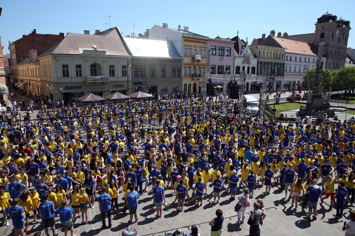 Tanečníci zaplnili historické centrum mesta