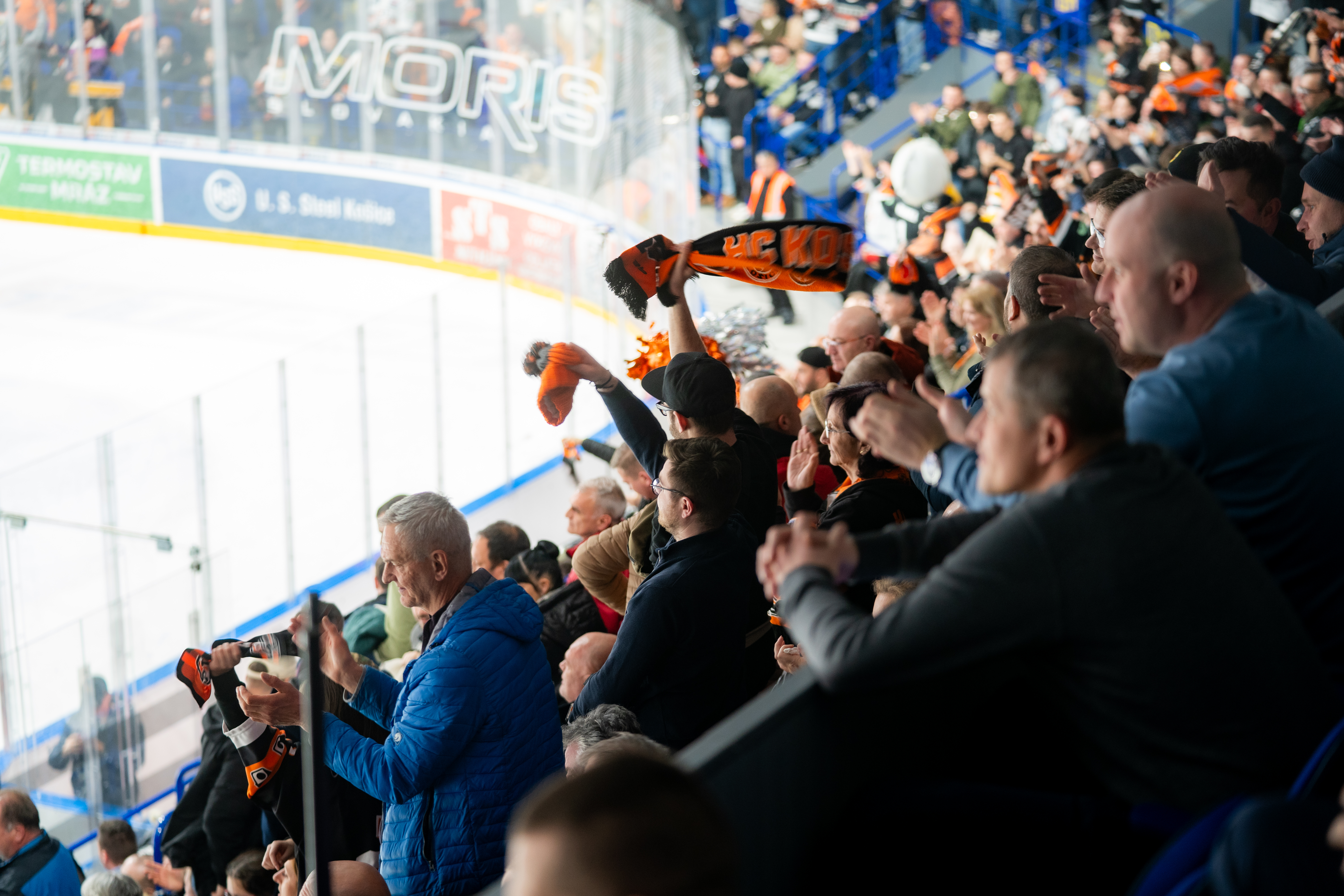 Diváci si užili zápas HC Košice s HC Slovan Bratislava