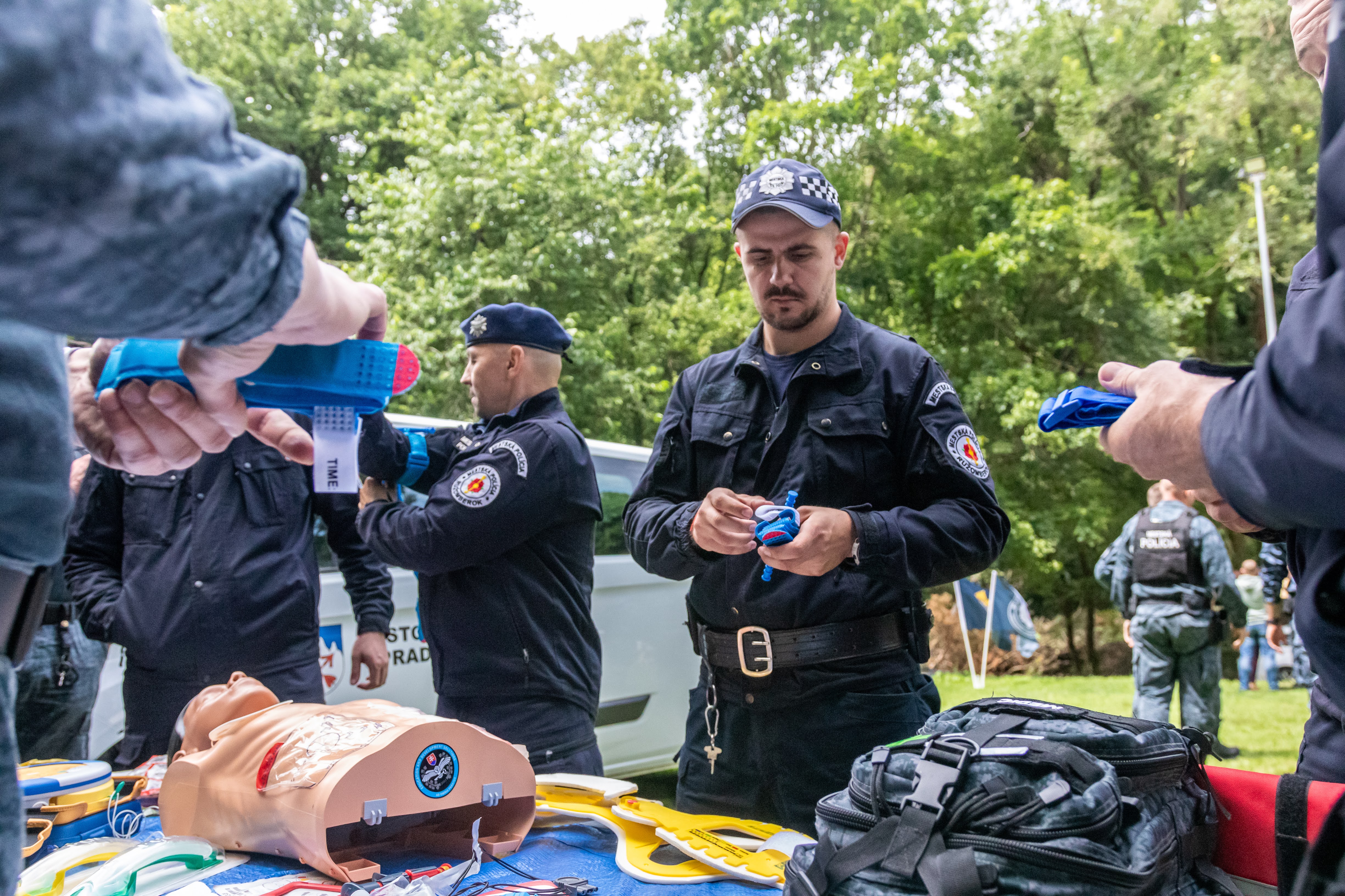 Otvorenie výcvikového polygónu