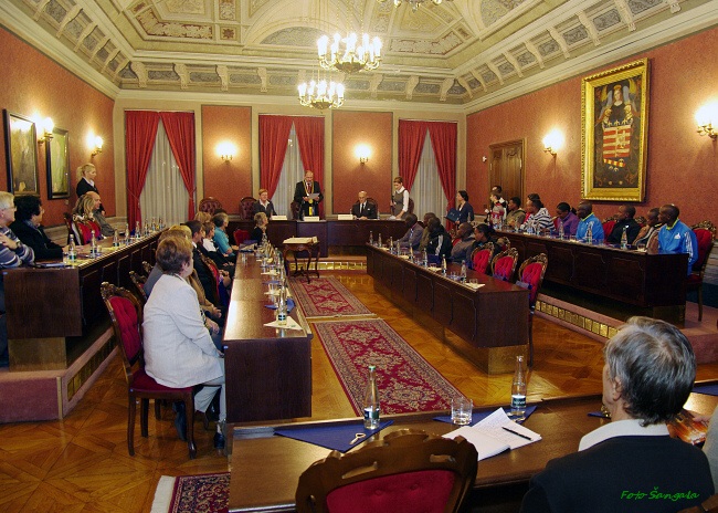 Reception in the Town Hall
