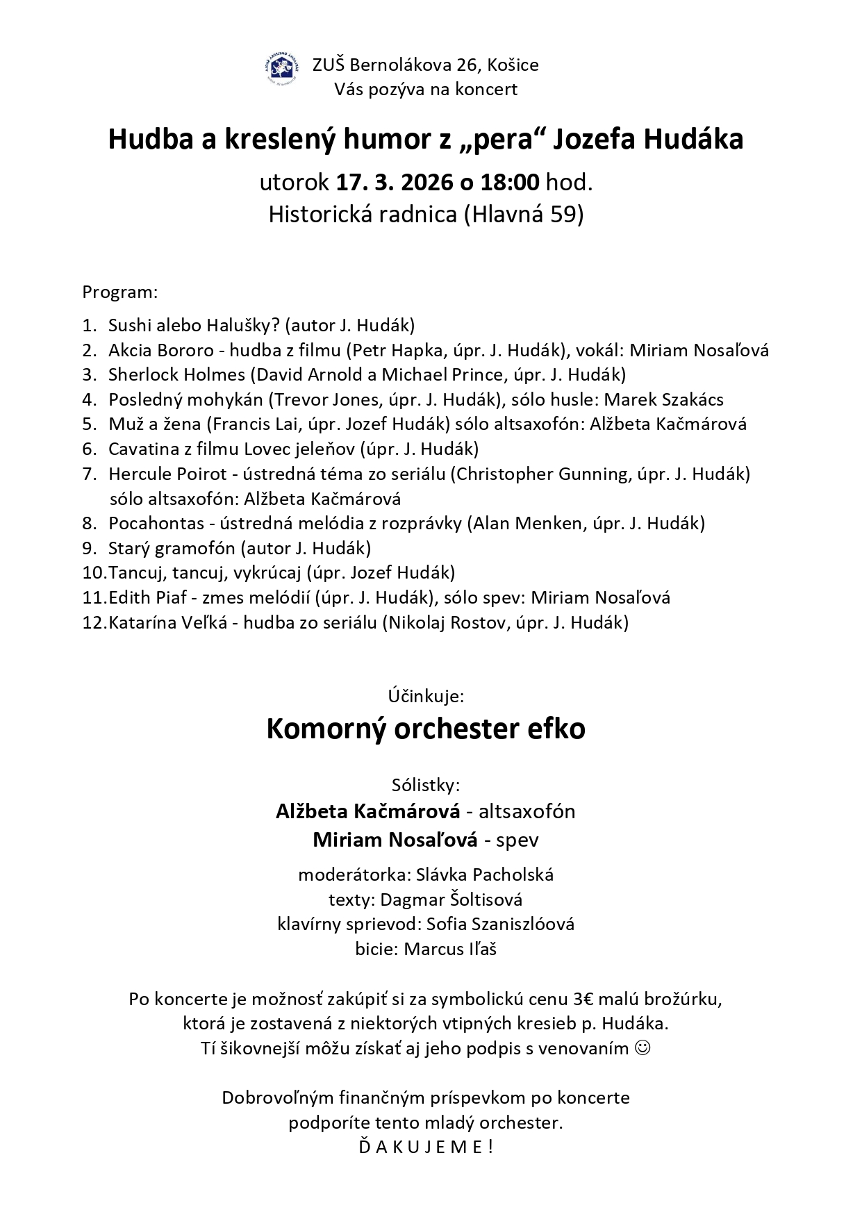 HUDBA A KRESLENÝ HUMOR