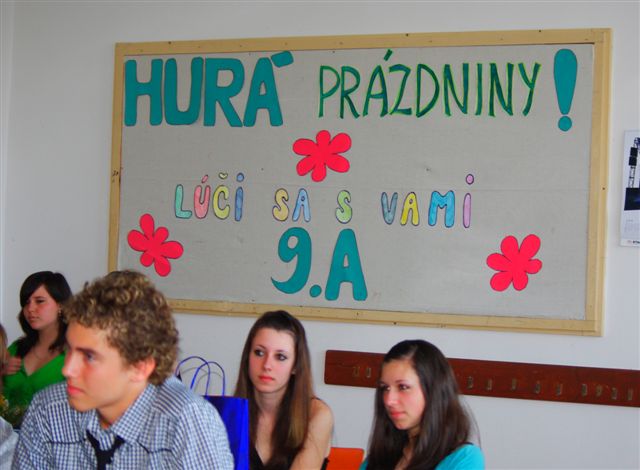 Hurá na prázdniny ! 