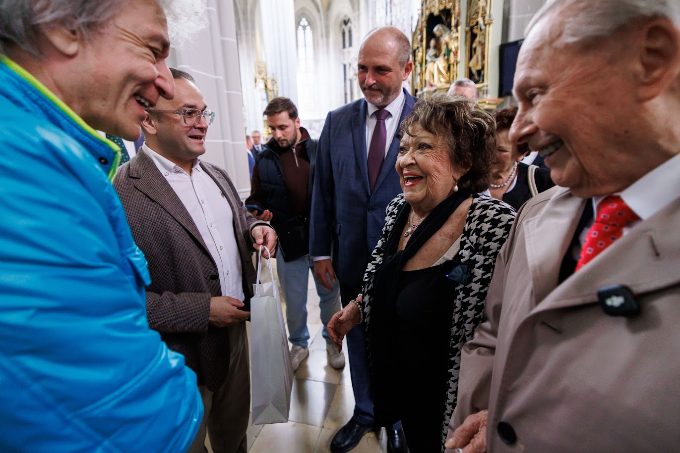 Jiřina Bohdalová v Košiciach