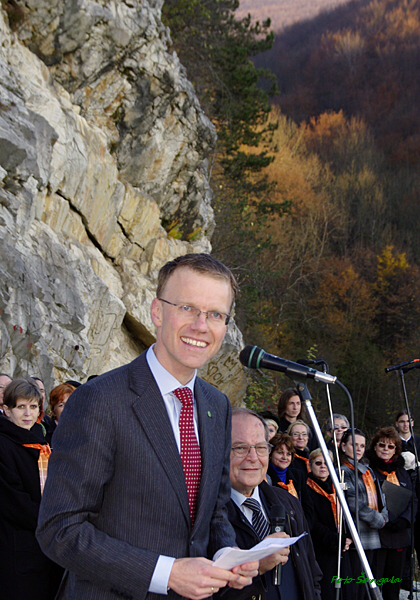 Štátny tajomník ministerstva zahraničných vecí Nórskeho kráľovstva Erik Lahnstein