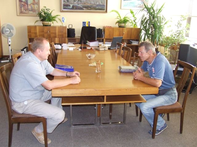 A. Michalík v rozhovore s viceprimátorom M. Čečkom
