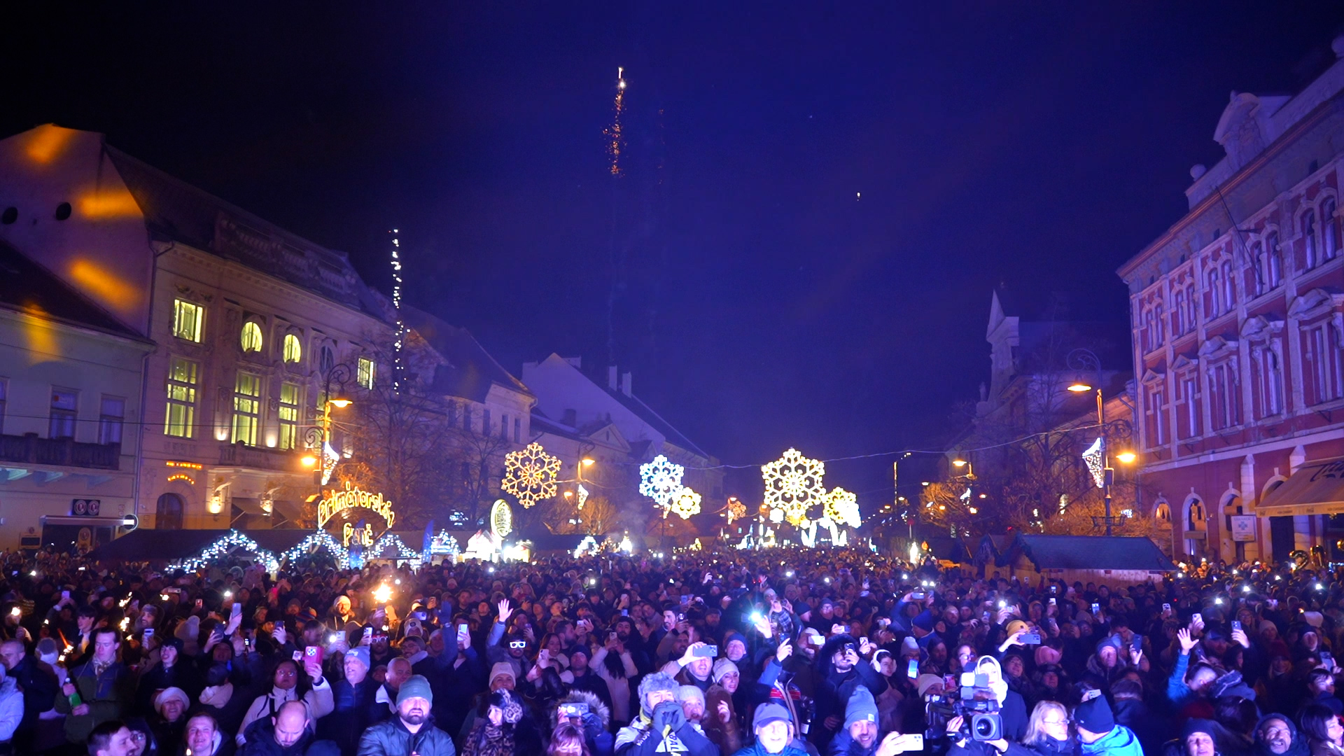 Silvestrovské oslavy na Hlavnej ukončili rok 2025