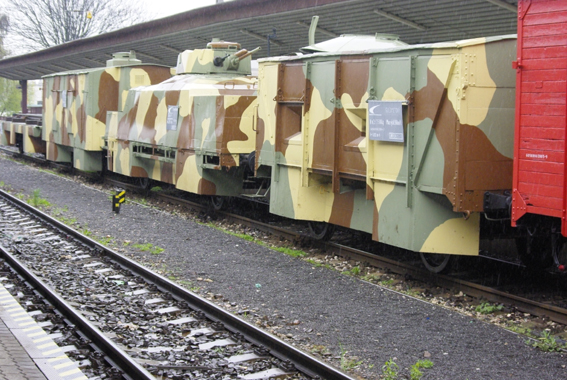 pancierový vlak Štefánik po zrekonštruovaní