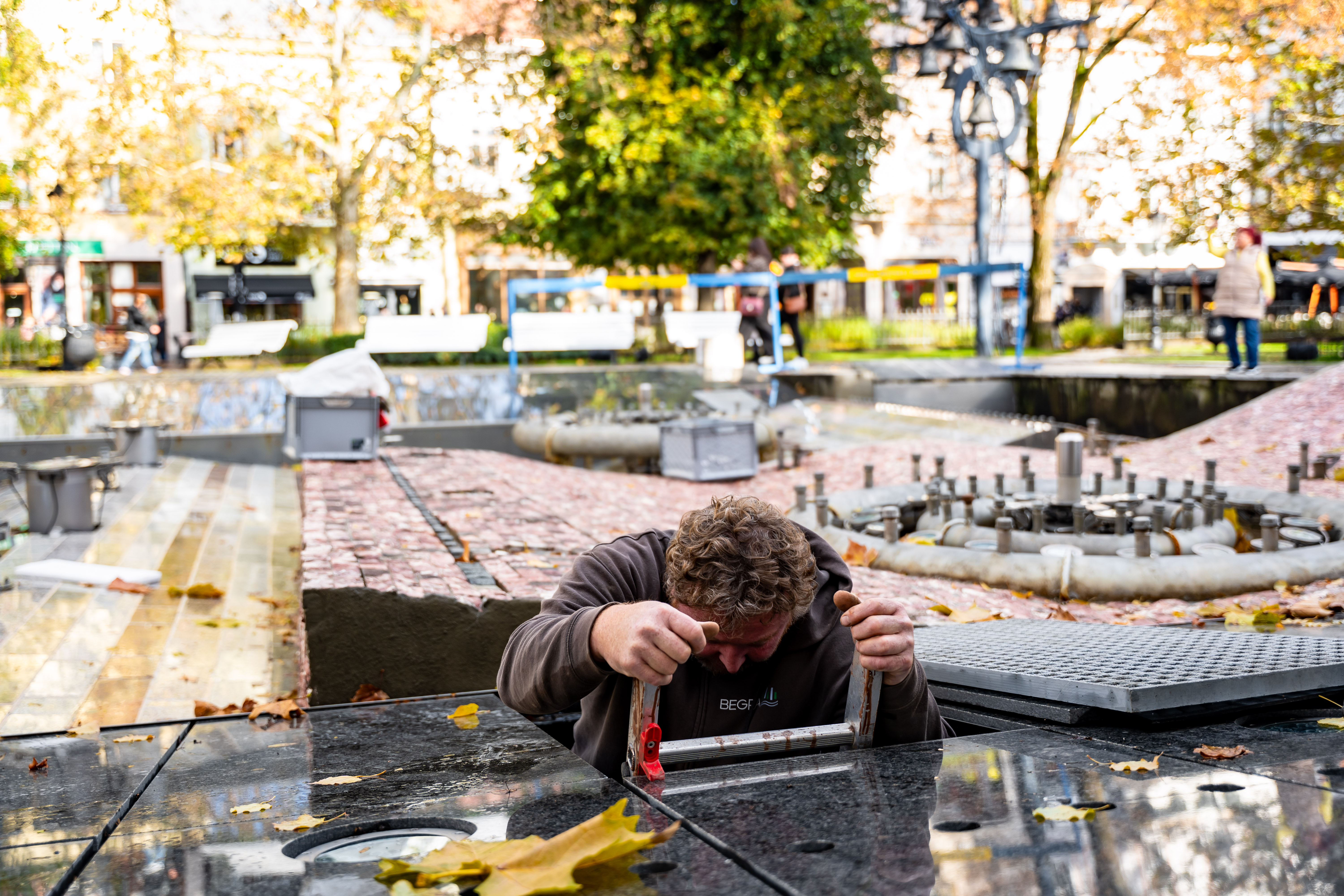 Košické fontány zazimovali, Spievajúcu na Hlavnej nevynímajúc