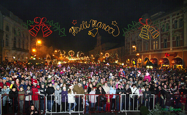otvorenie Košických Vianoc 2009