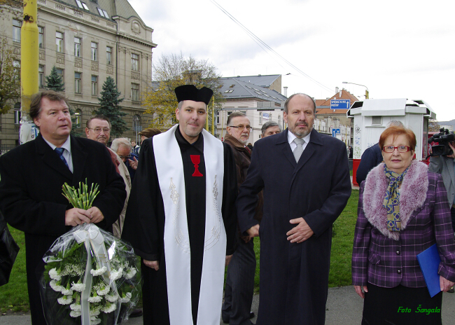 Spomienka pri pamätníku T.G.Masaryka a M.R.Štefánika