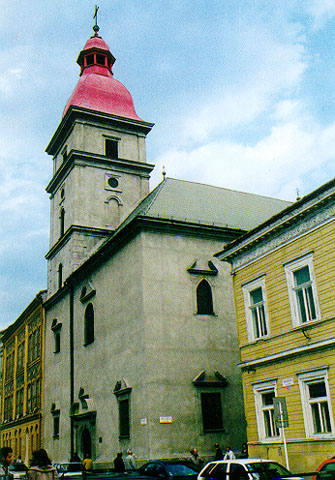 Uršulínsky kostol na Mäsiarskej ulici