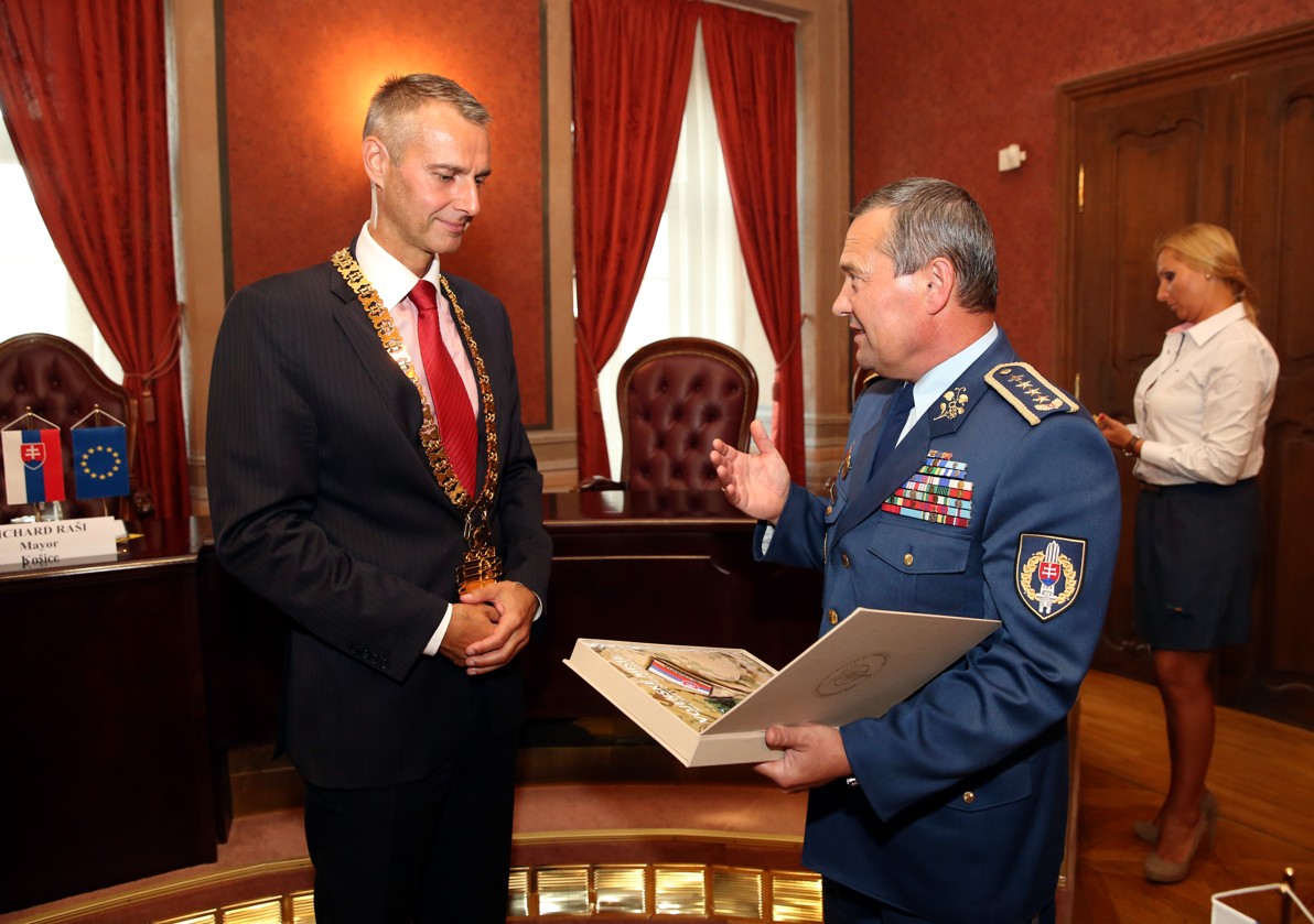 Veliteľ Národnej gardy amerického štátu Indiana navštívil Košice