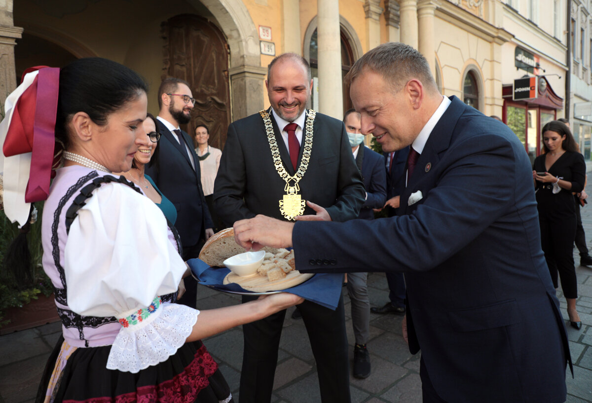 Návšteva Borisa Kollára v Košiciach