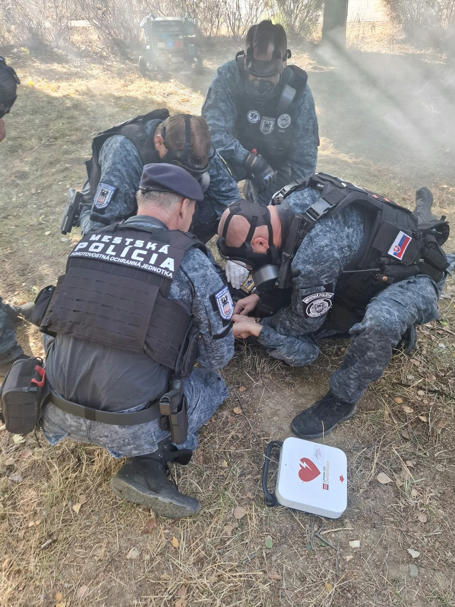 Súčinnostné cvičenie „Záchrana Košice 2026“ na Jazere preverilo pripravenosť Mestských policajtov v prvej línii 