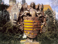 The arms of Kosice city