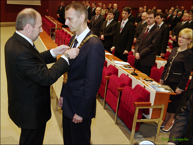 Inaugurácia primátora R.Rašiho  