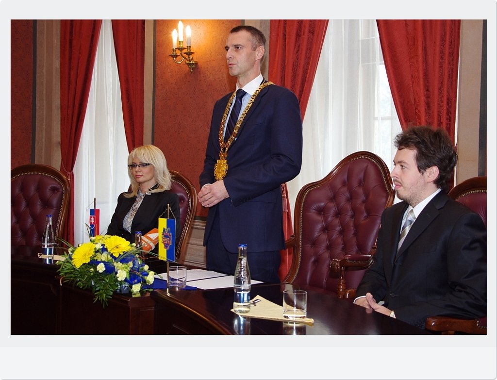 Reprezentantov prijali R.Raši, R.Lenártová a O.Brixi