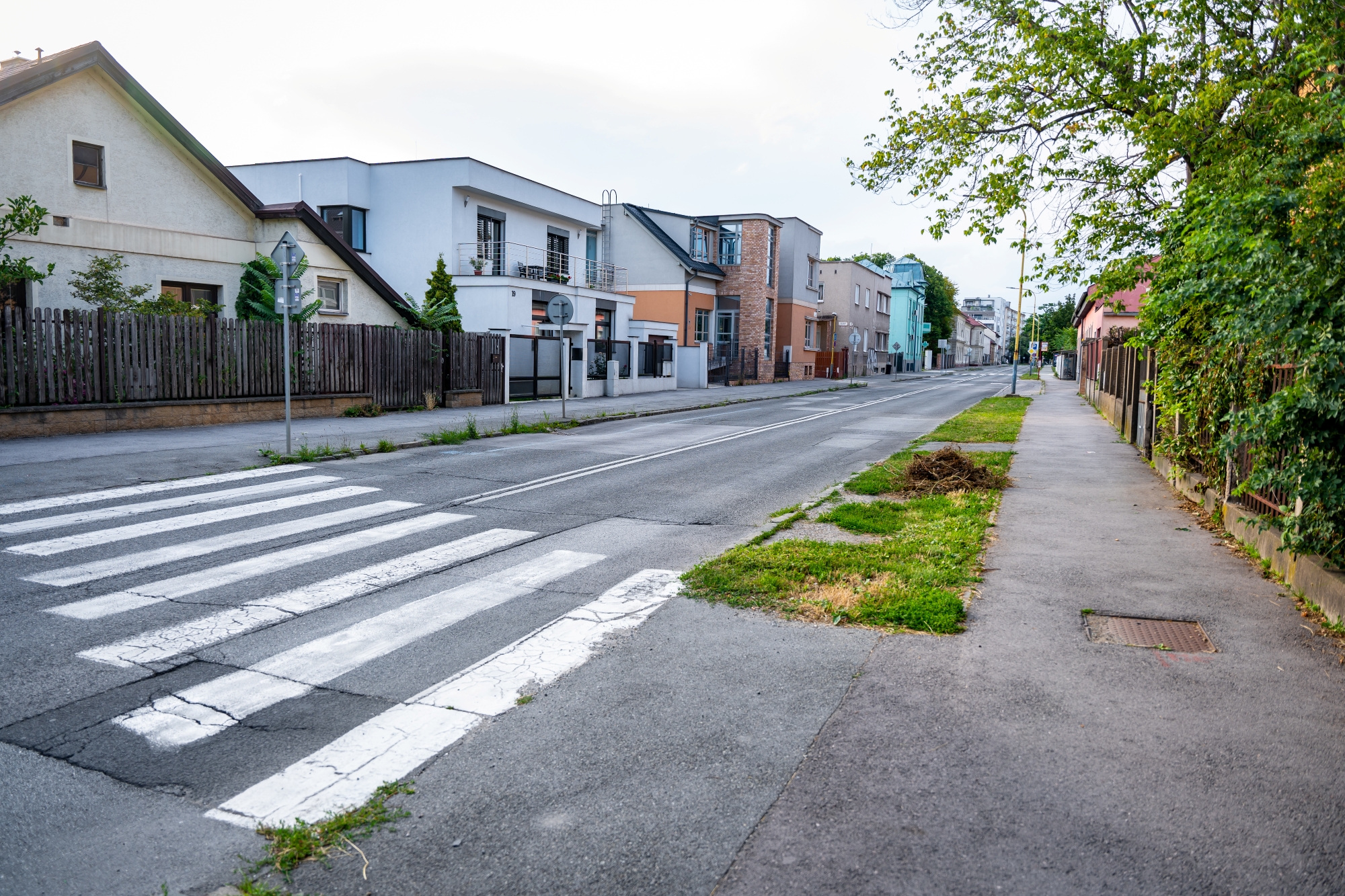 Rastislavova ulica pred rekonstrukciou