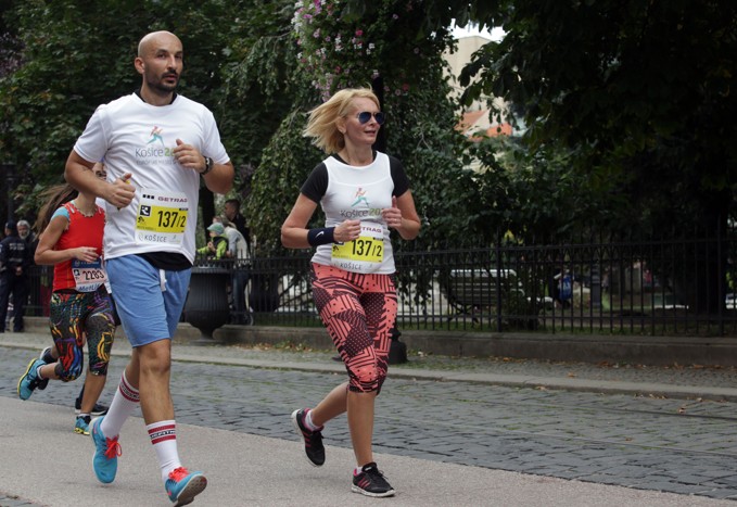 K pravidelným účastníčkam Maratónu patrí aj viceprimátorka Renáta Lenártová