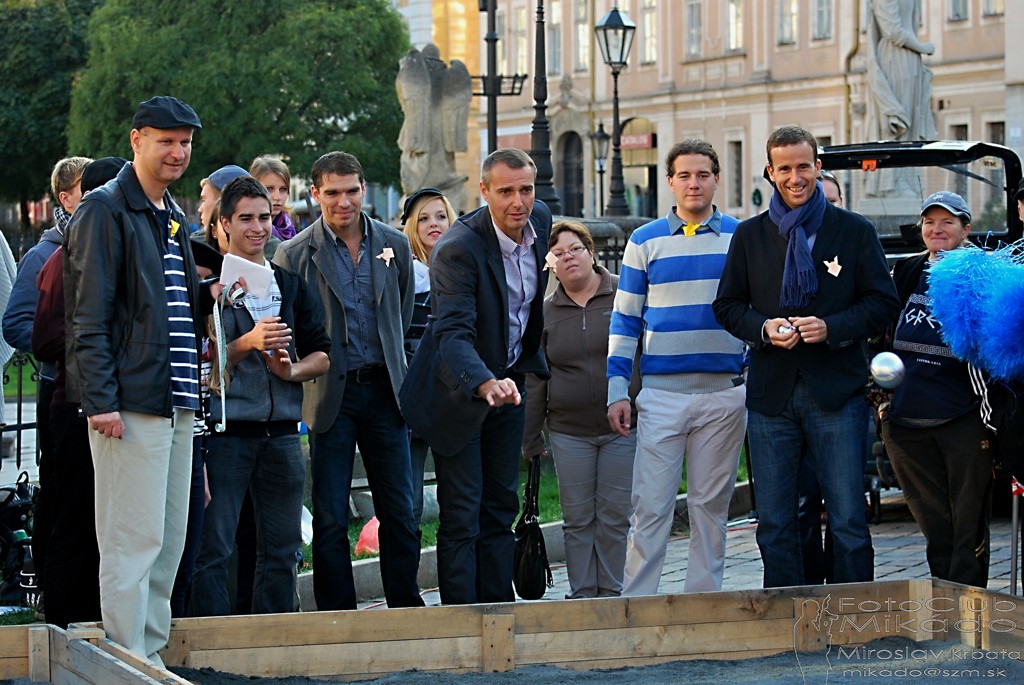 Pétanque na Hlavnej ulici