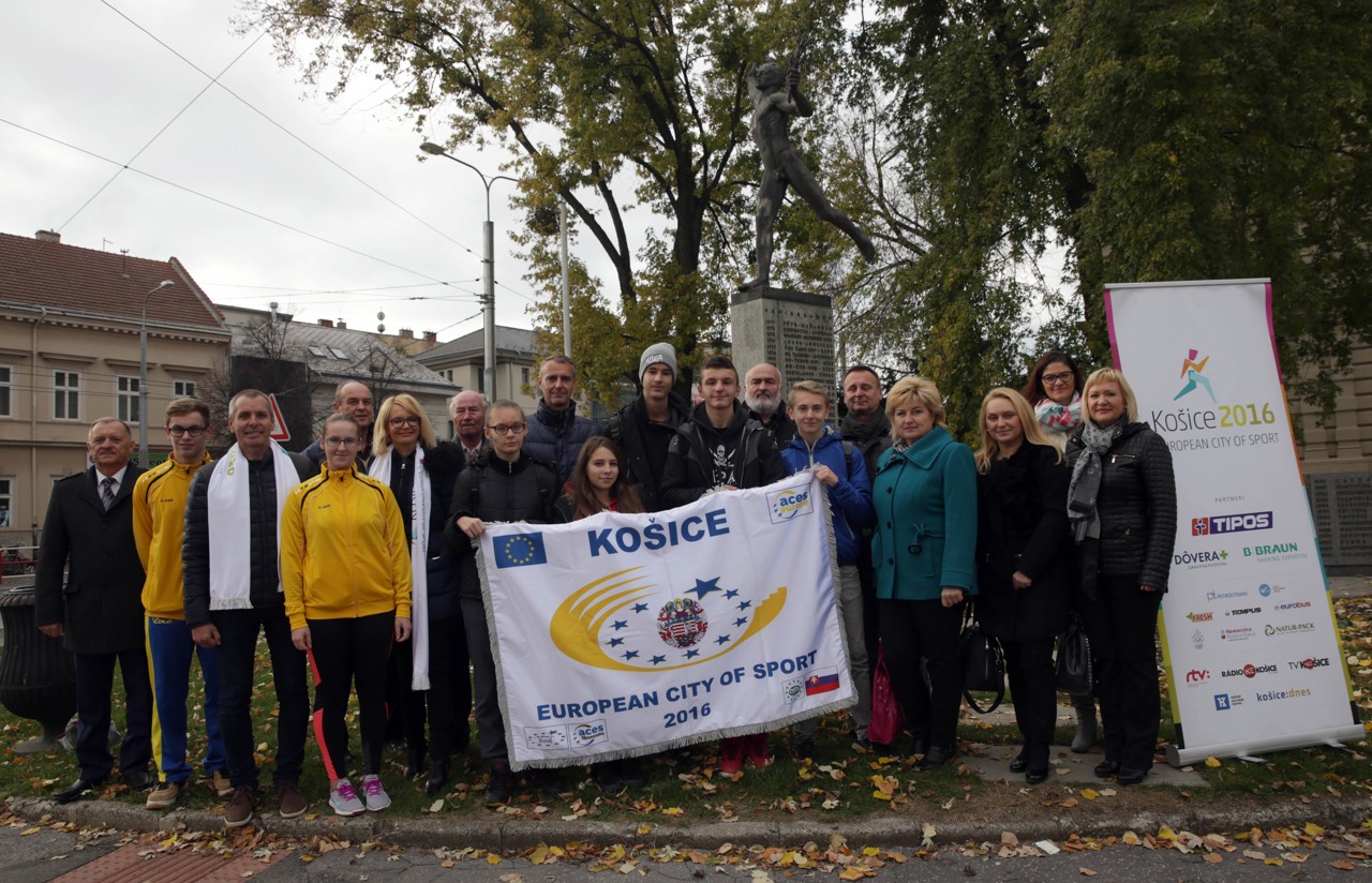 Mesto Košice je najlepším Európskym mestom športu