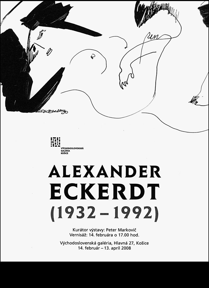 Alexander Eckerdt - pozvánka na výstavu