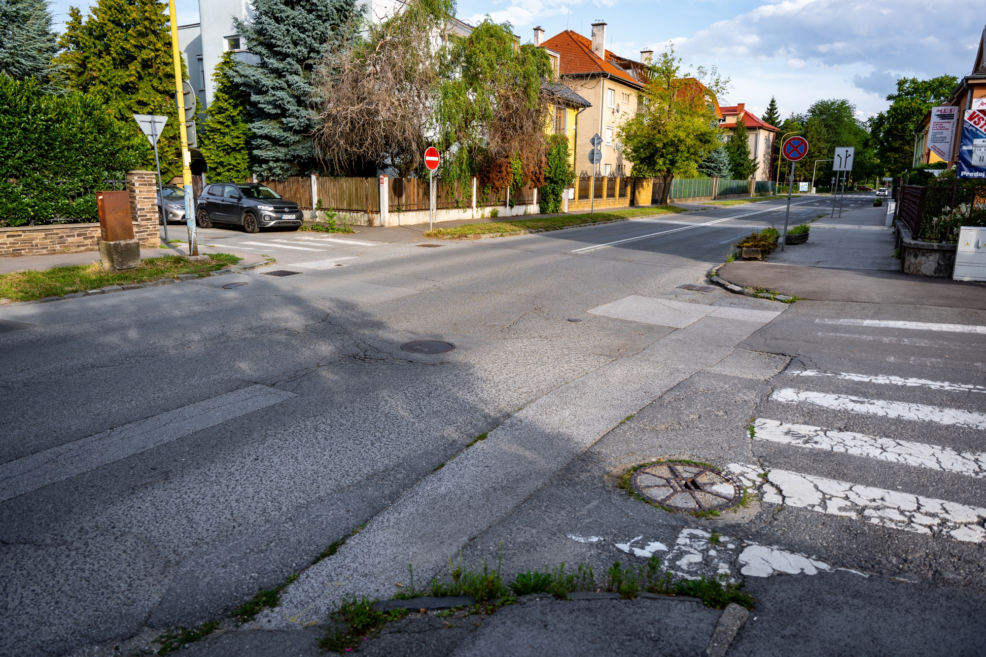Rastislavova ulica pred rekonštrukciou