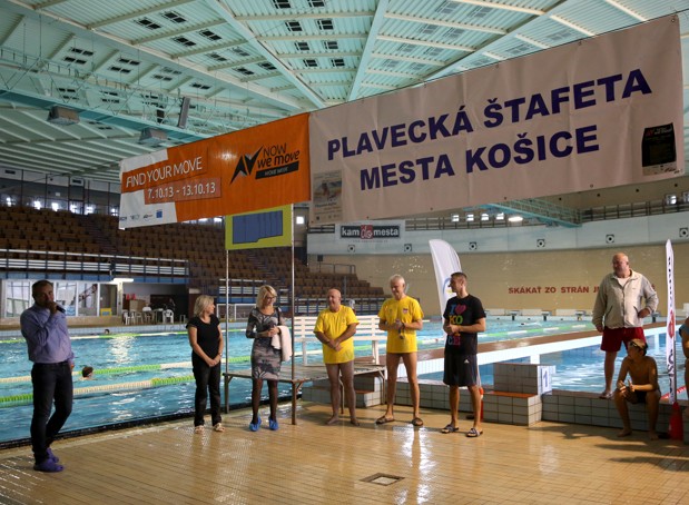 Plavecká štafeta mesta Košice