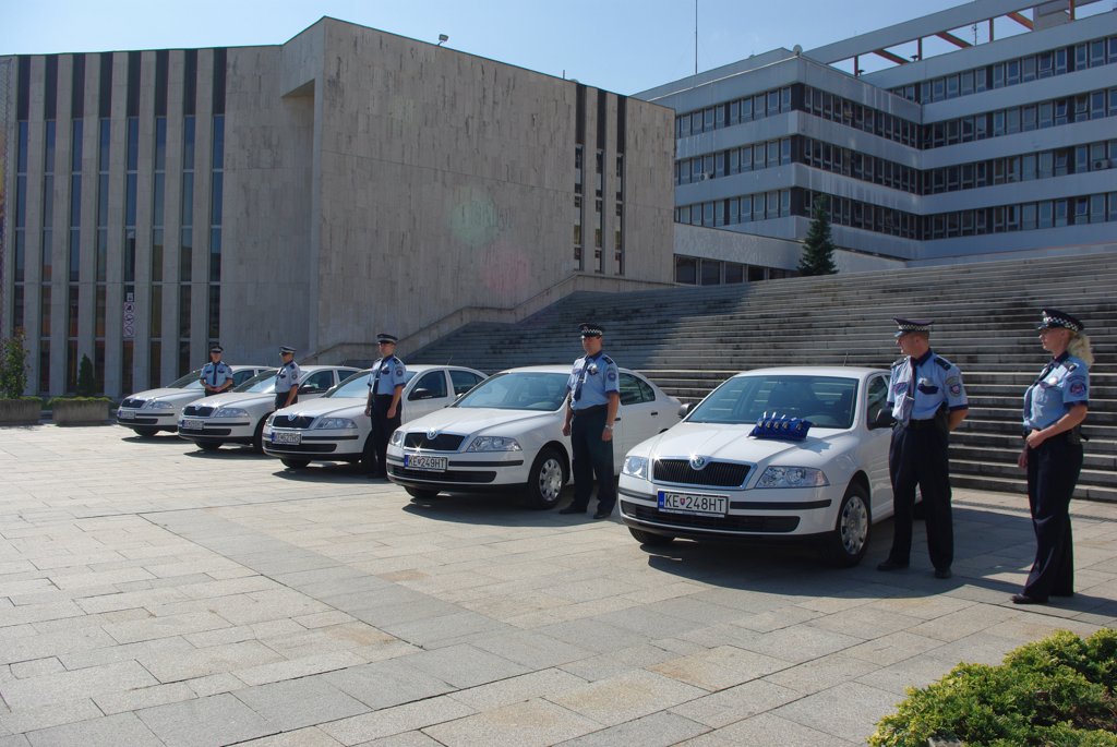 Mestská polícia začne používať päť nových automobilov