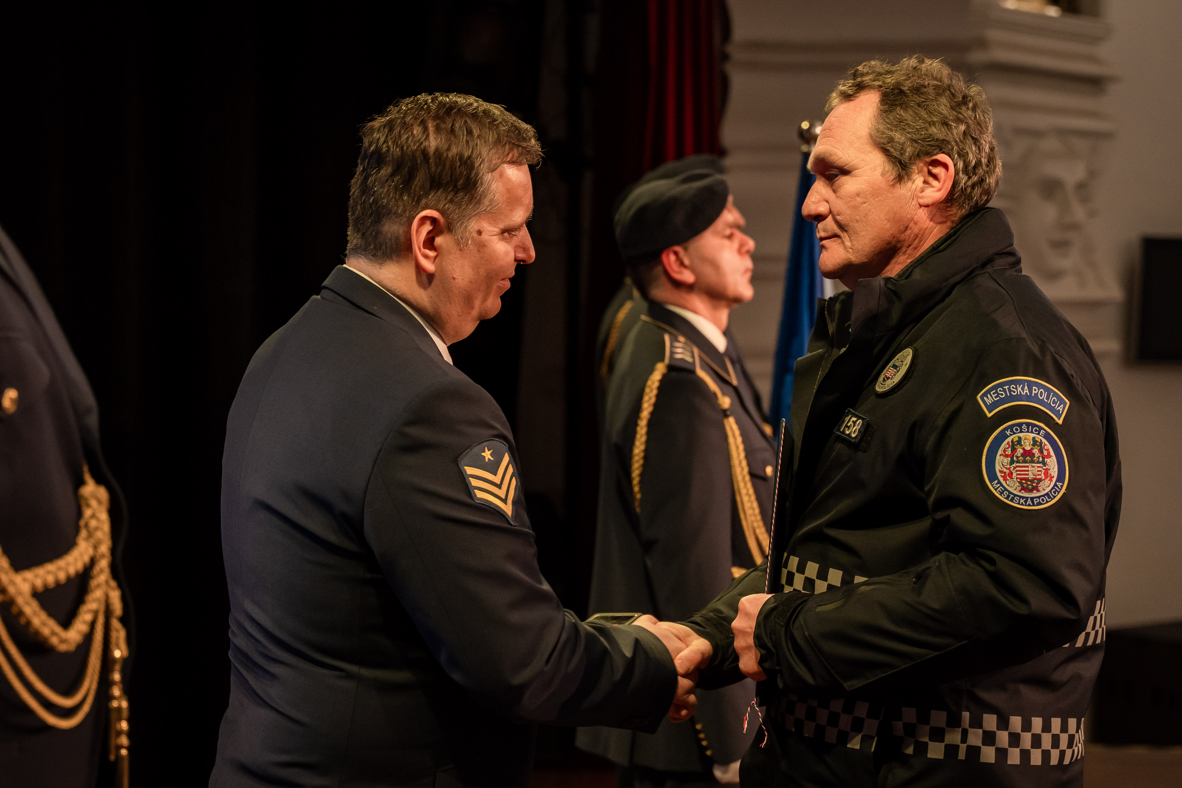 ocenenie mestských policajtov