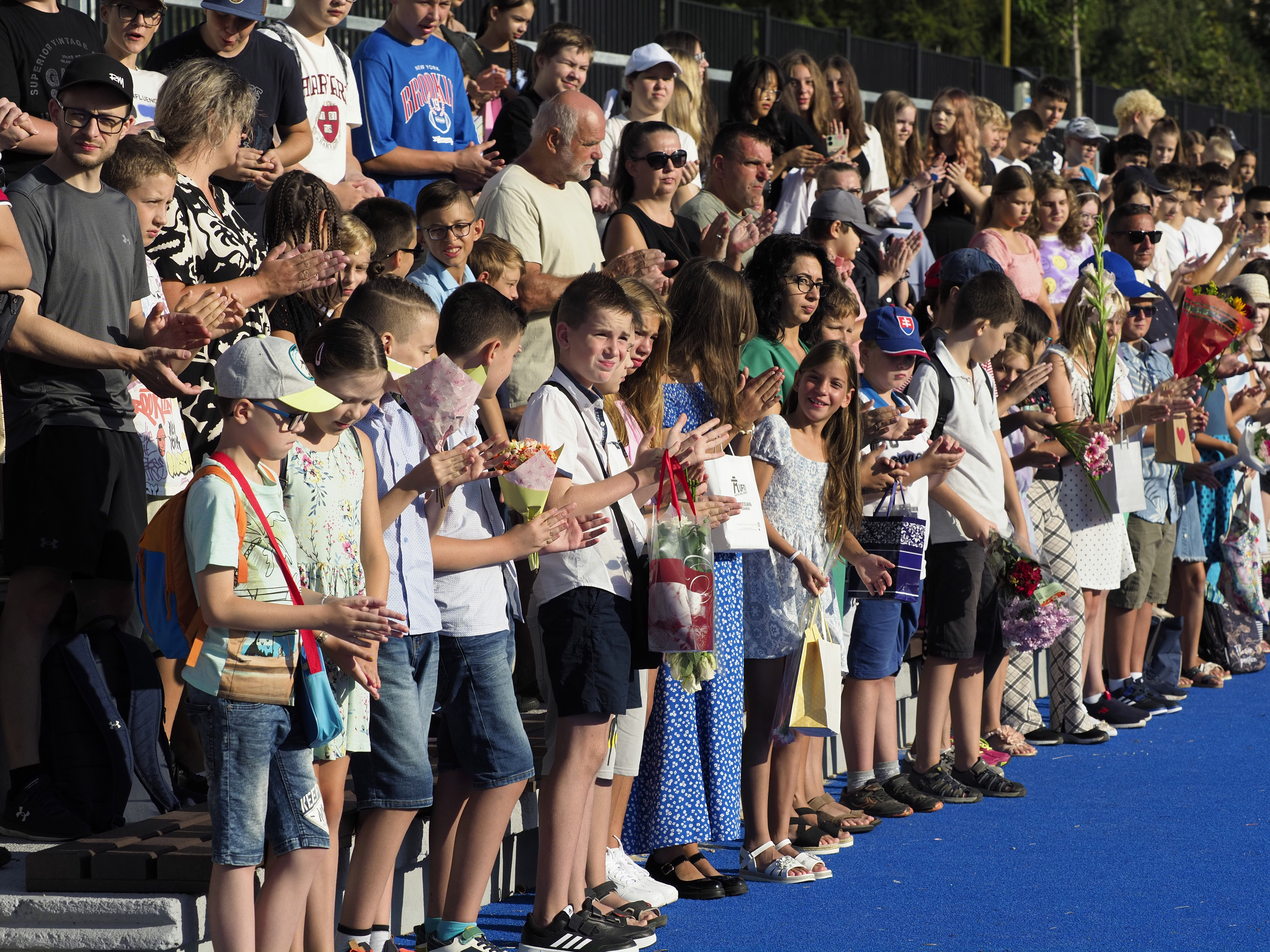 Otvorenie školského roka na ZŠ Starozagorská