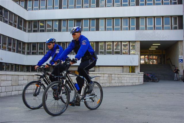 Cyklohliadka mestskej polície je tiež 