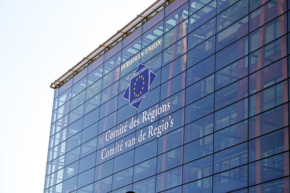 budova Výboru regiónov v Bruseli