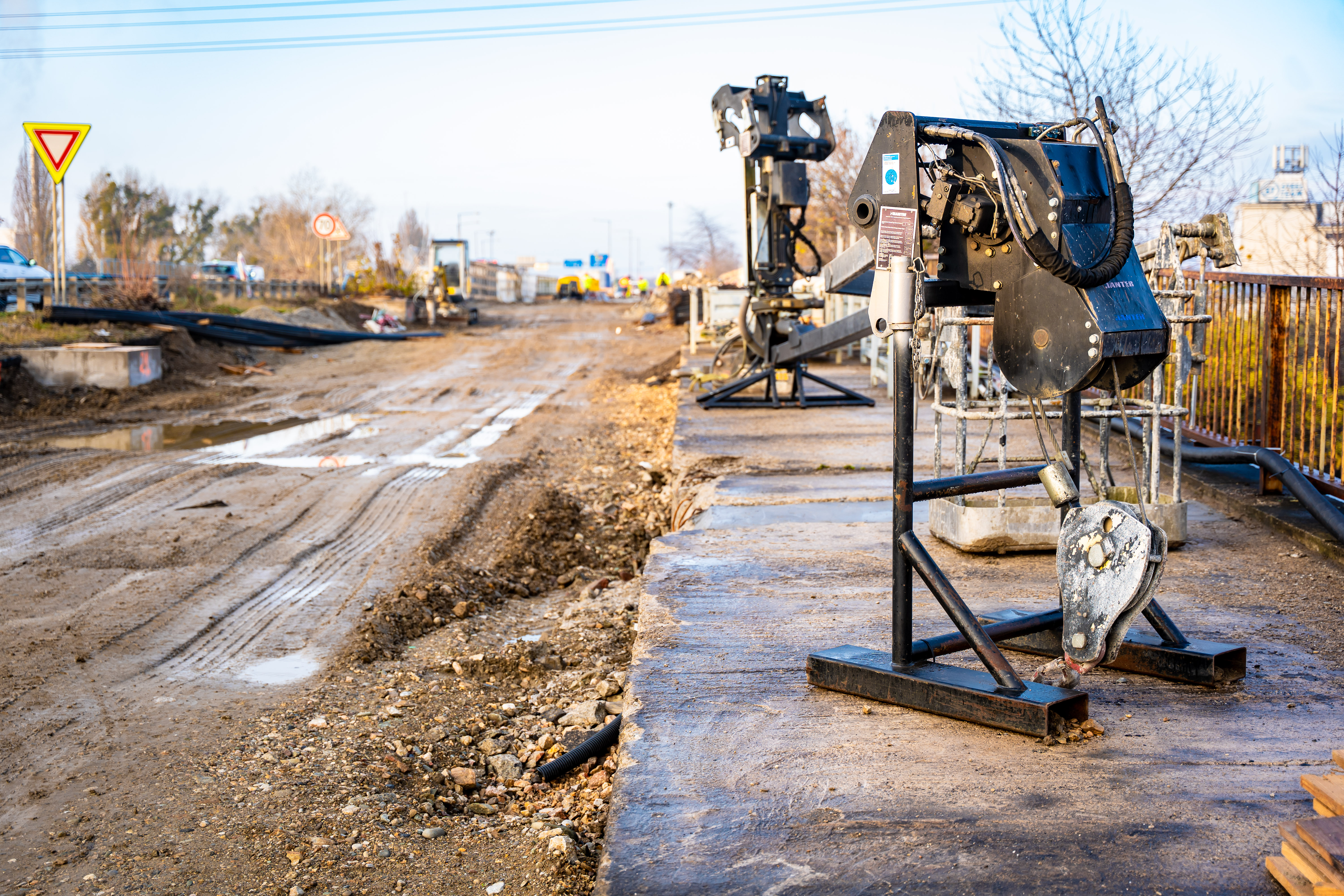 Kontrolný deň - Modernizácie električkovej trate Nad jazerom