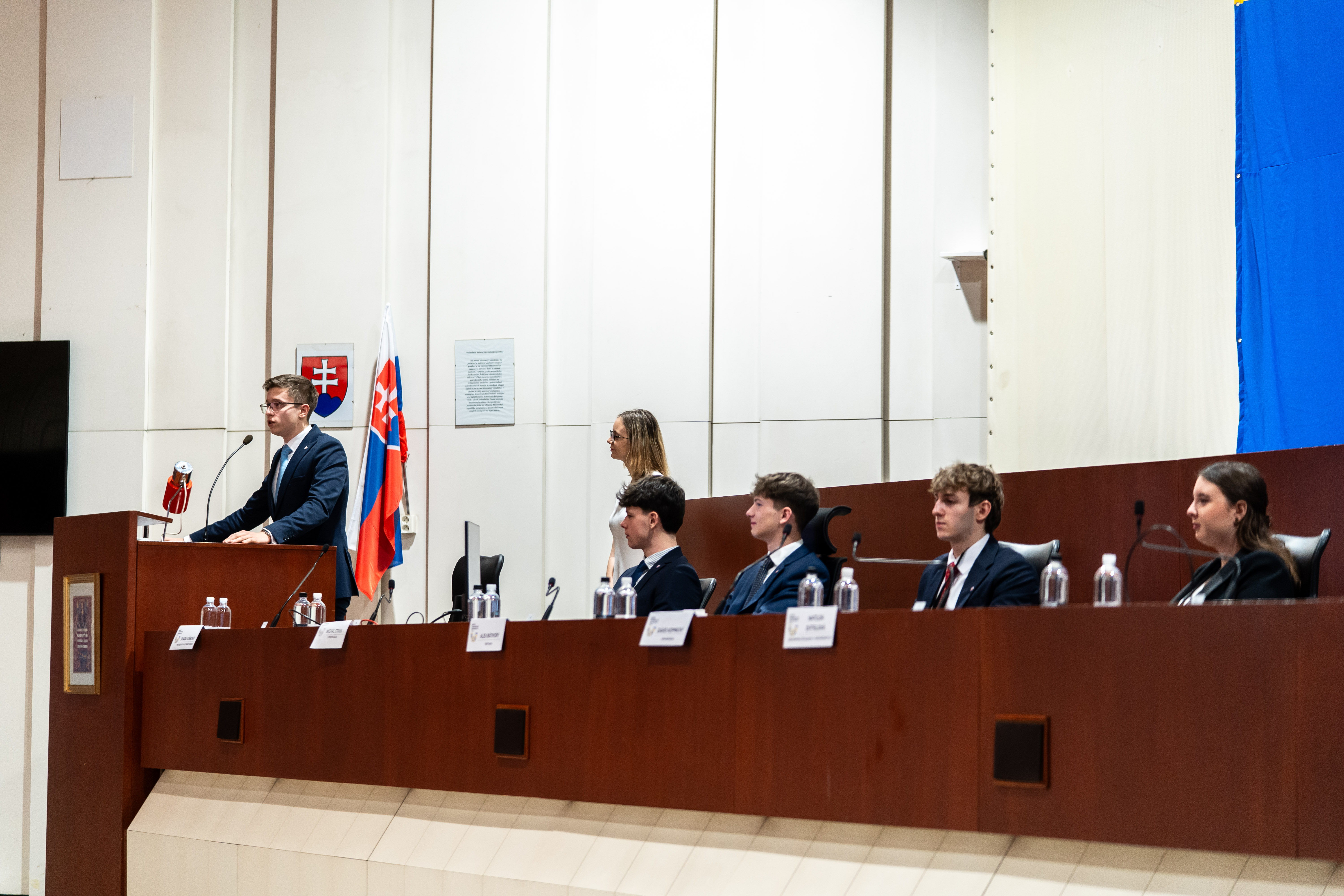 Slávnostné prvé zasadnutie Mestského stredoškolského zastupiteľstva