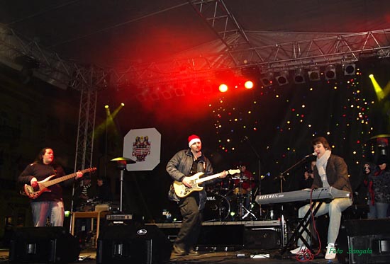 Silvester 2009 v centre Košíc