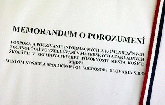 Memorandum o porozumení