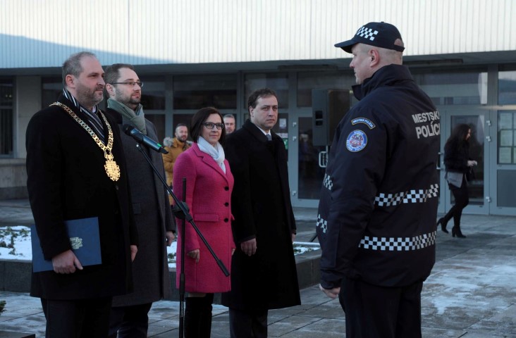 Oceňovanie príslušníkov Mestskej polície Košice
