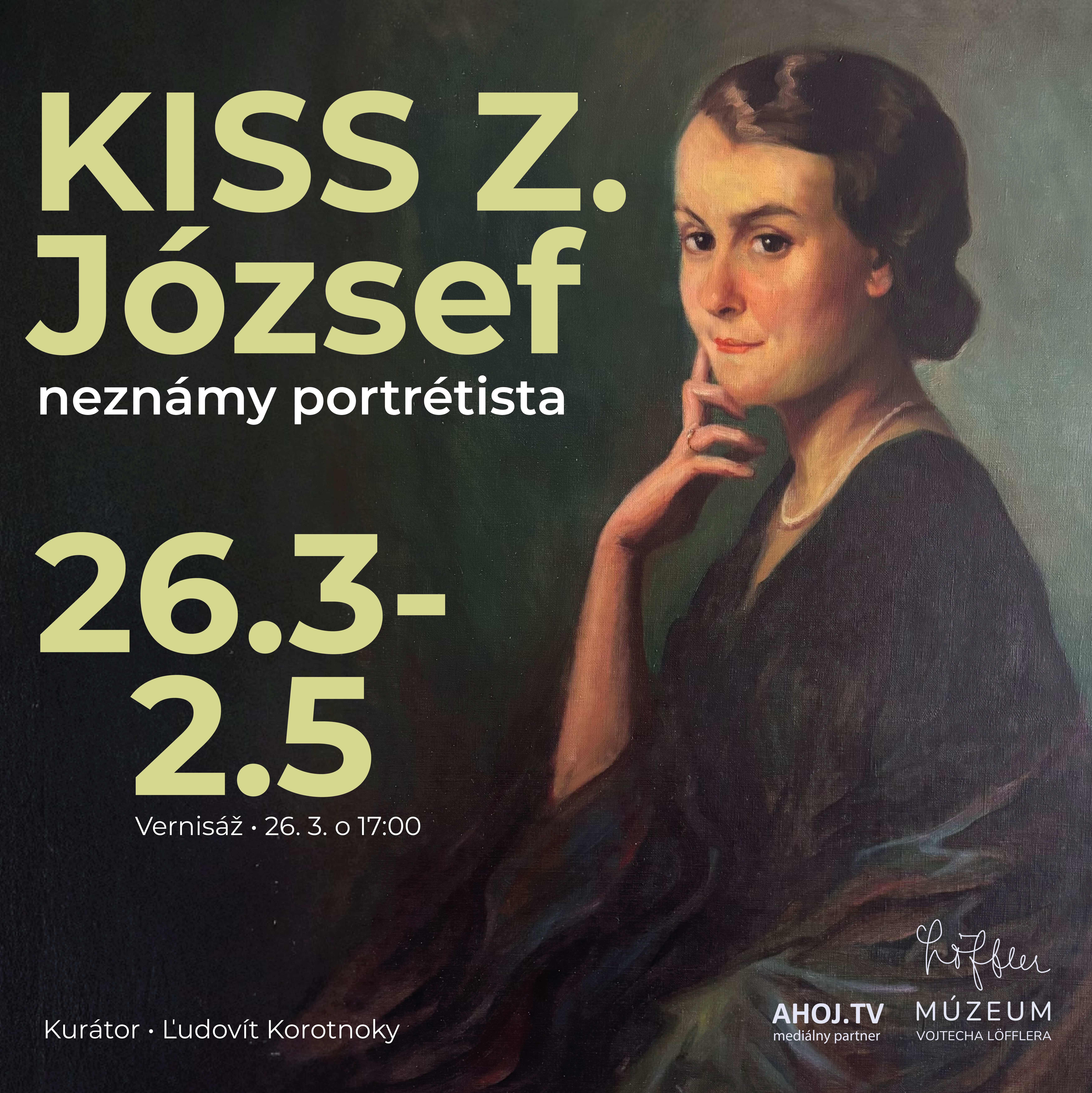 Kiss Z. József – neznámy portrétista