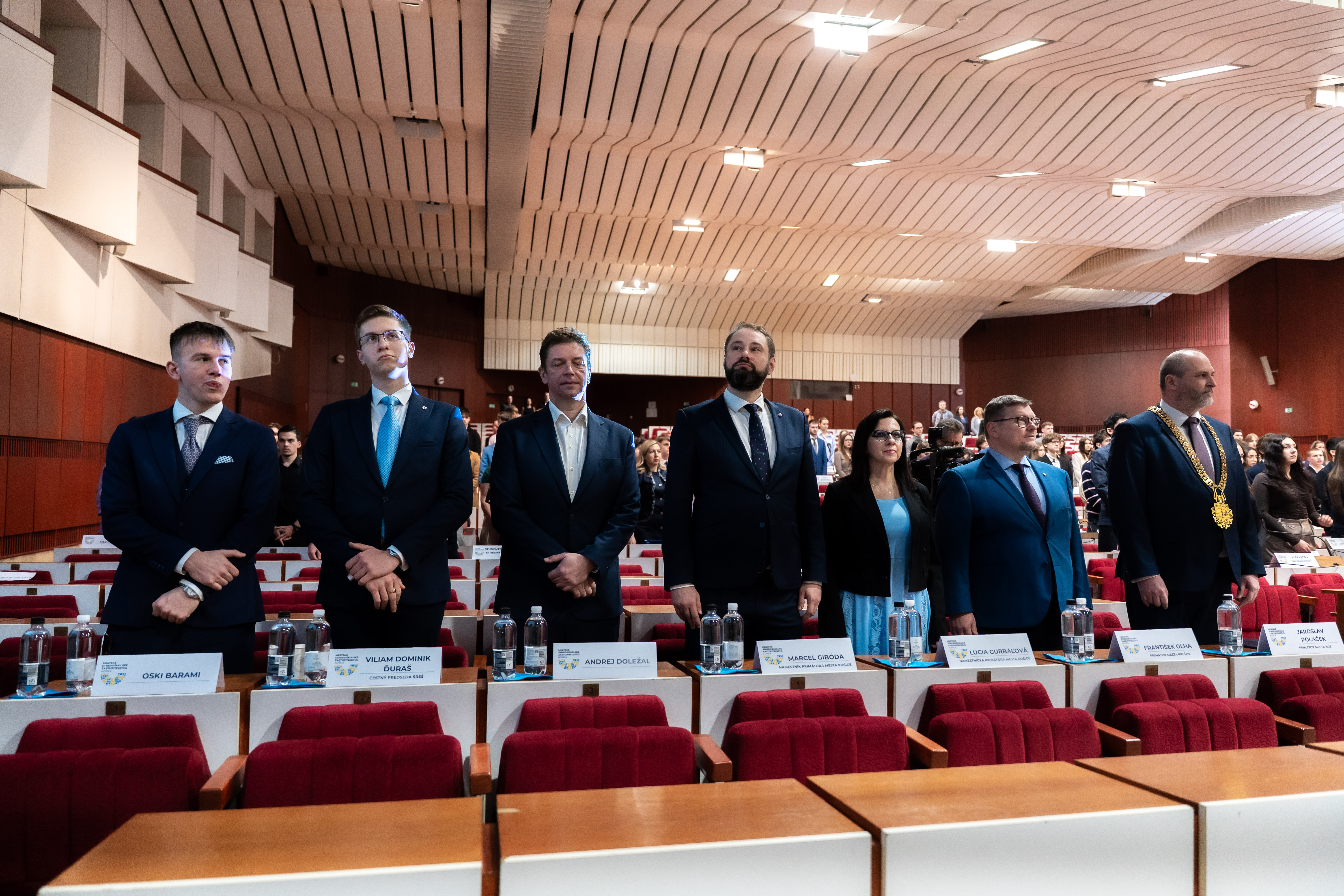Slávnostné prvé zasadnutie Mestského stredoškolského zastupiteľstva