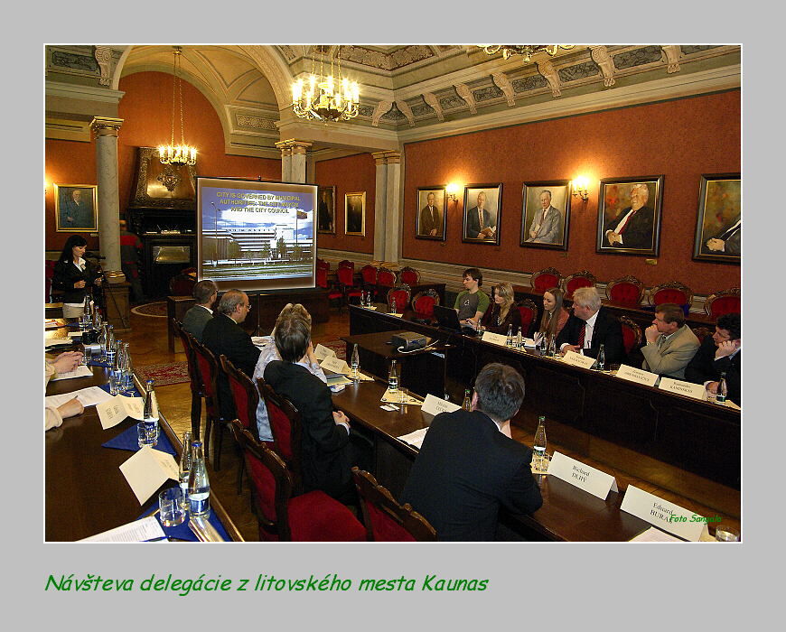Kaunaskej delegácii sa prezentovala história a súčasný vývoj mesta Košice