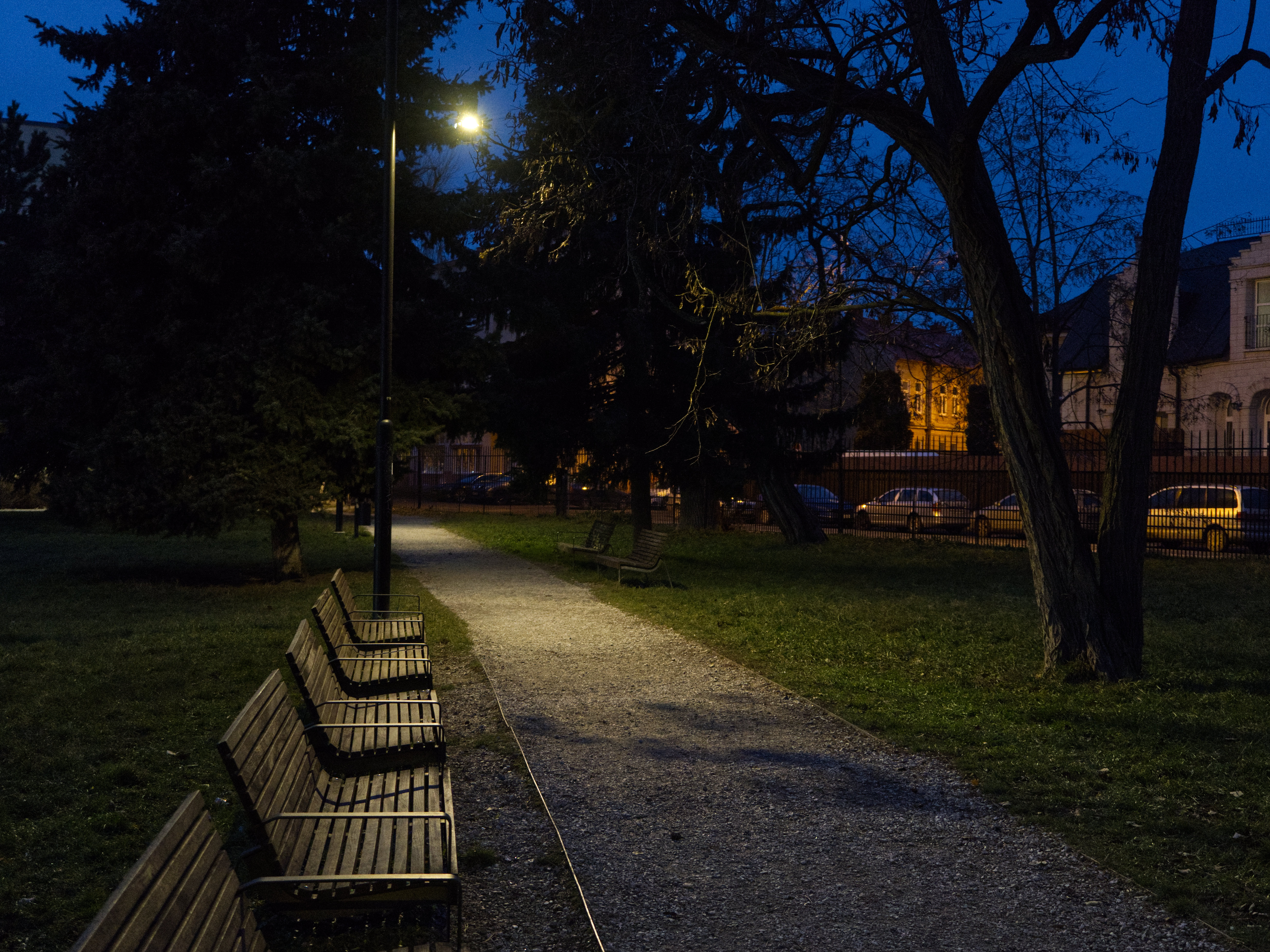 osvetlenie Mestský park 