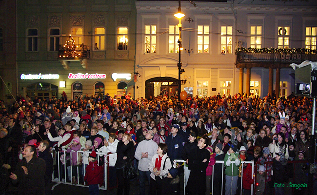 otvorenie Košických Vianoc 2009