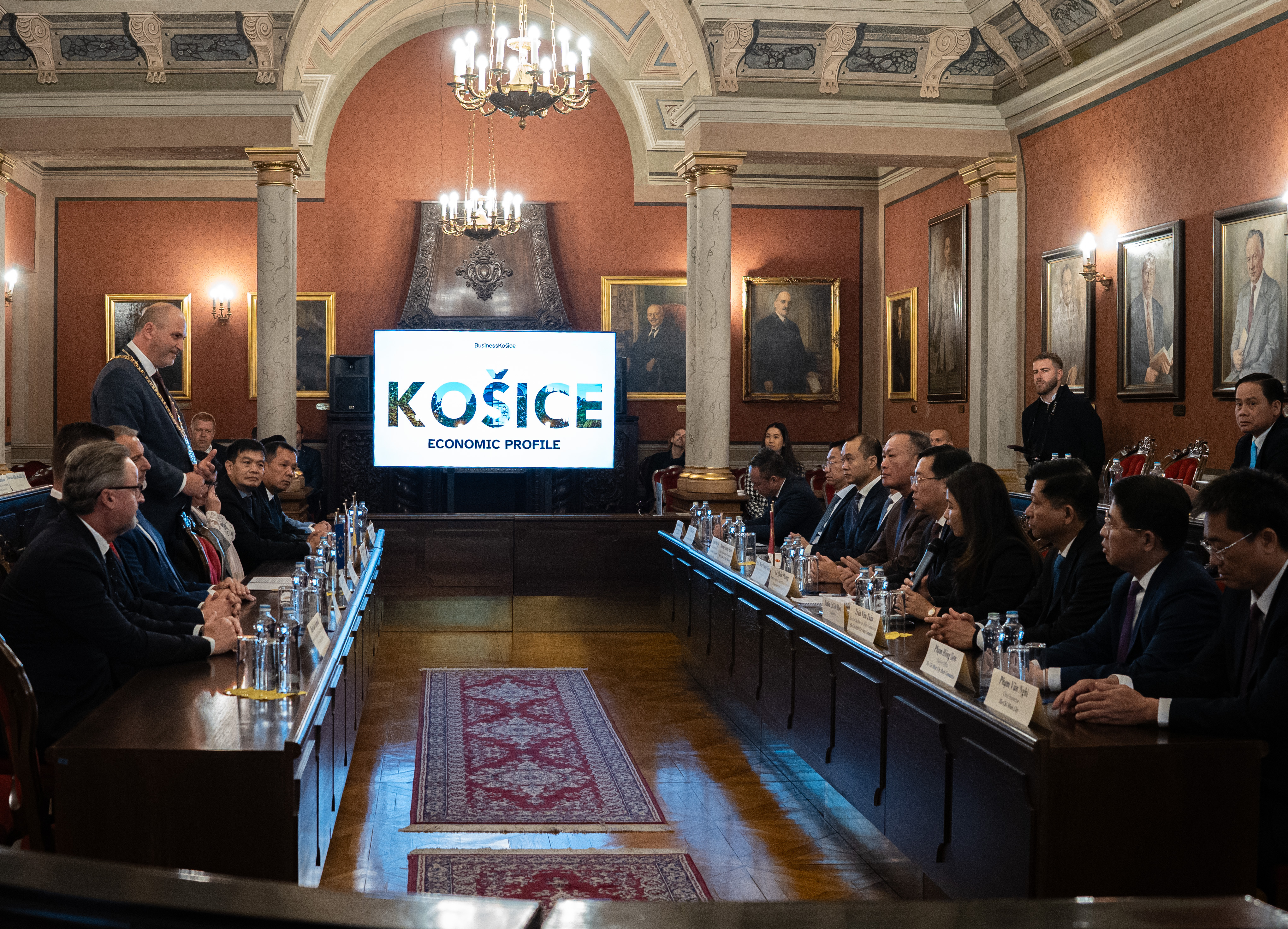 Vietnamská delegácia navštívila Košice