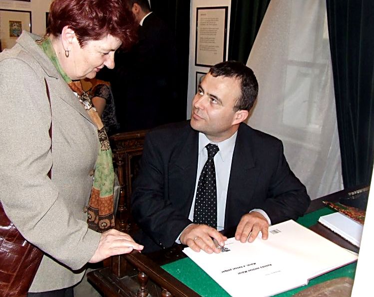 Veľký záujem bol aj o autogram T. Mészárosa, autora knihy Košický mešťan Márai