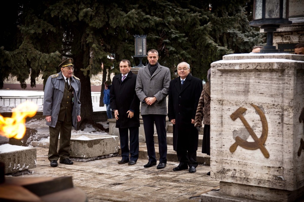 Spomienka na oslobodenie Košíc Červenou armádou