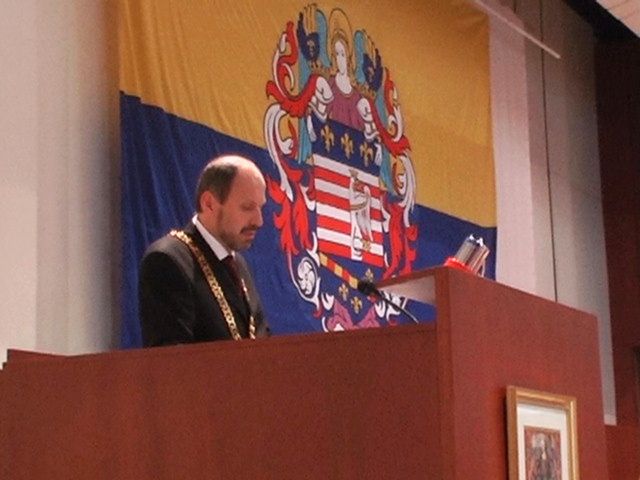 Foto: Primátor Fr. Knapík predniesol slávnostný príhovor