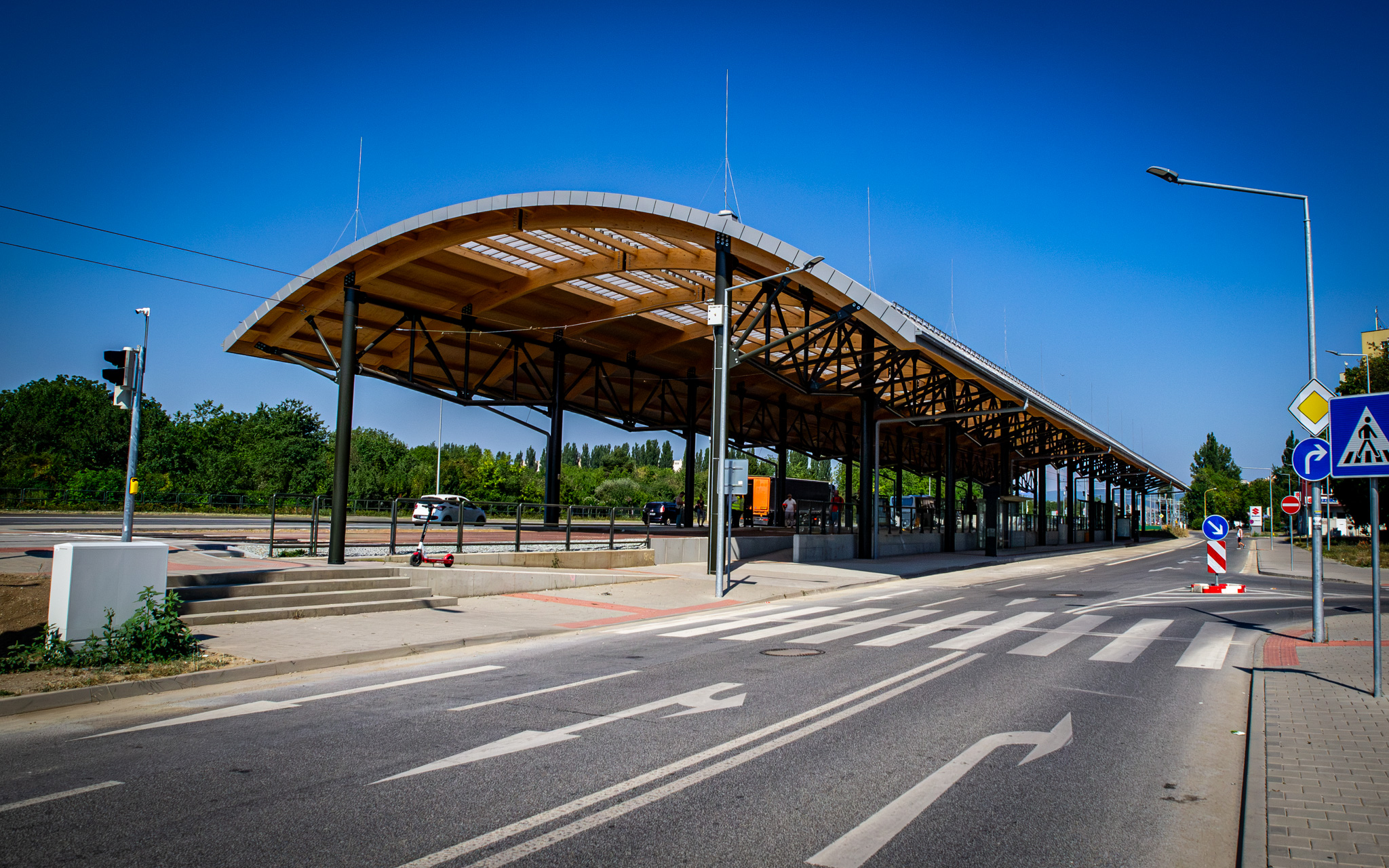 Električková trať na Jazere je dokončená