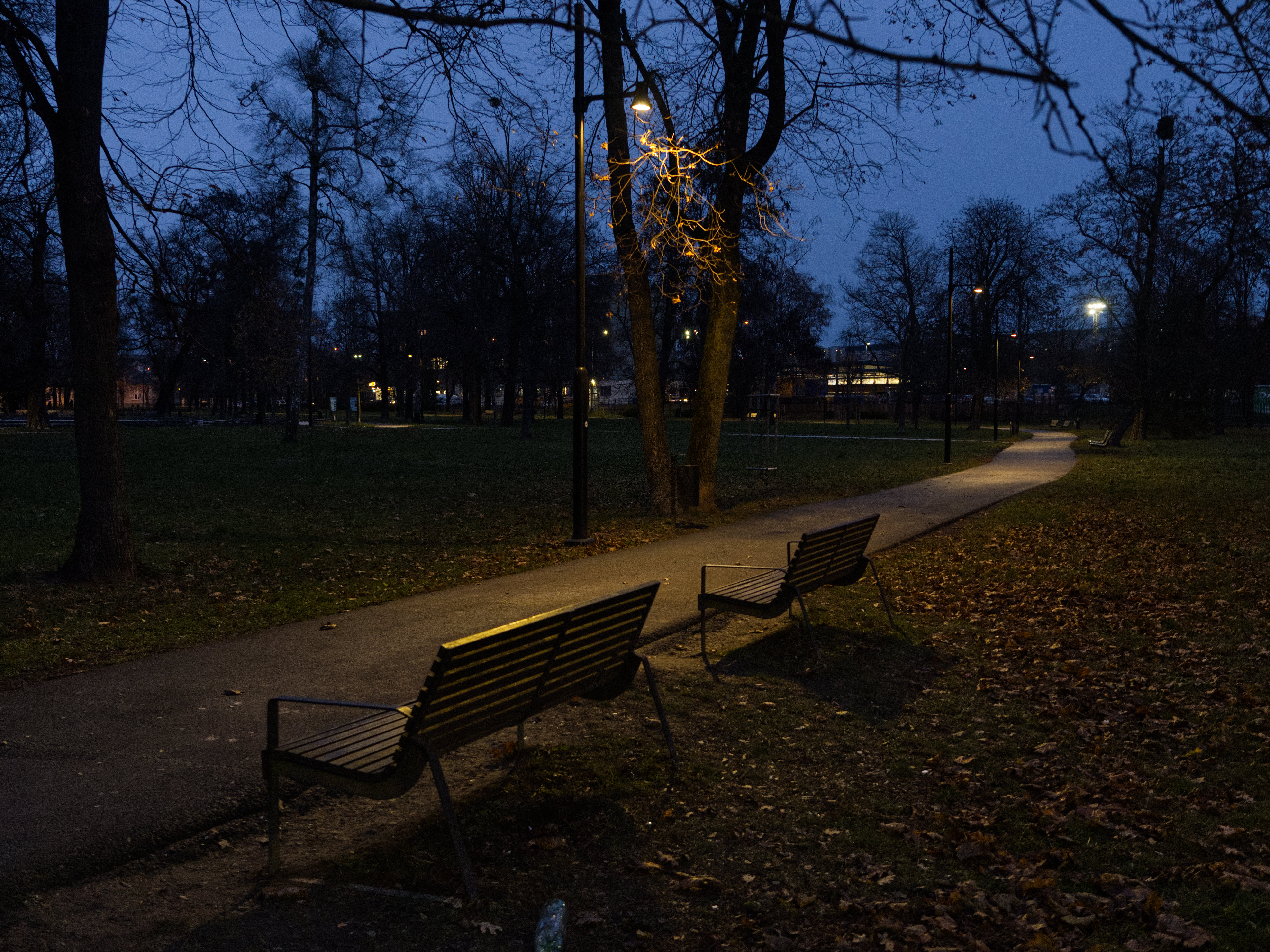 osvetlenie Mestký park