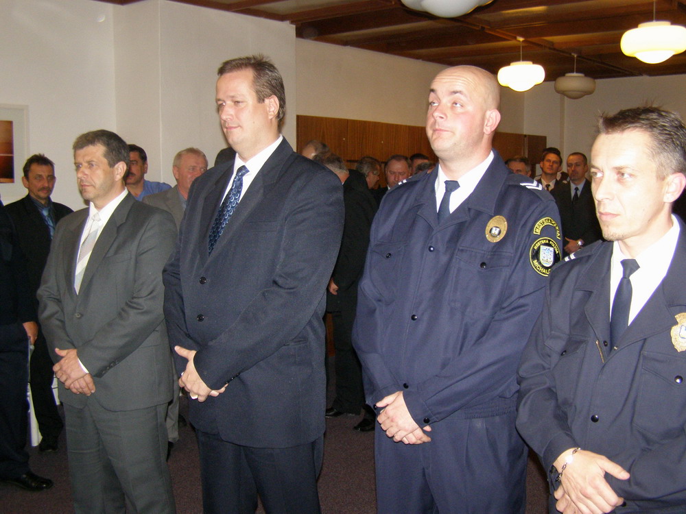 Slávnostné odovzdávanie ocenení príslušníka roka 2007 - 2